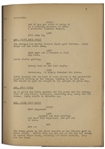 Moe Howard's 36pp. Script Dated June 1942 for The 1943 Three Stooges Film ''Spook Louder'' -- Original Writing on Cover -- Chipping to Covers & Archival Repair, Else Very Good Condition